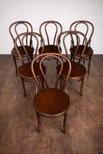 thonet style - Stoel (6) - Hout - Stoel van beukenhout