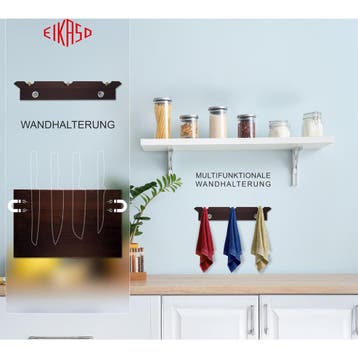 Eikaso Solingen Magnetisch messenblok – Hoogwaardig hout.., Ophalen of Verzenden, Nieuw, Hout, Bestekset