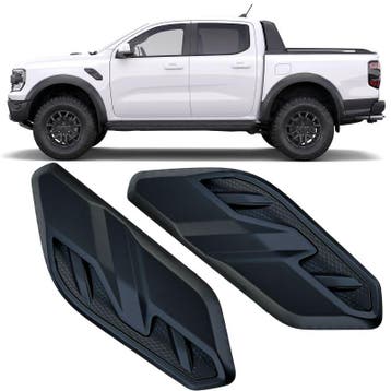 Ford Ranger Raptor T9 Fender Ventilatiegrille Inserts Set, Auto-onderdelen, Ophalen of Verzenden, Nieuw