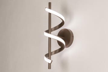 Rietveld Wandlampen - Bruin - Metaal, Aluminium, Verzenden, Nieuw