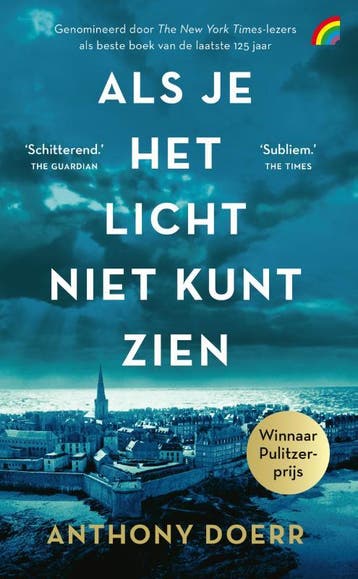 Als je het licht niet kunt zien / Rainbow / 1491, Boeken, Verzenden, Zo goed als nieuw, Anthony Doerr