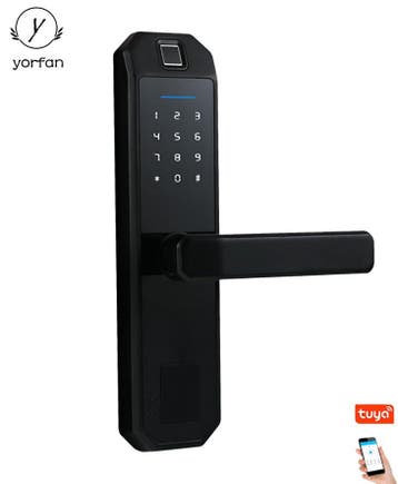 Smart lock - Slim deurslot - Zwart - YORFAN •, Verzenden, Zo goed als nieuw