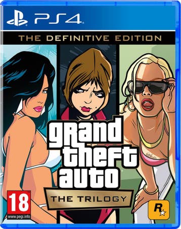 Playstation 4 Grand Theft Auto: The Trilogy [Definitive Edit, Spelcomputers en Games, Verzenden, Zo goed als nieuw