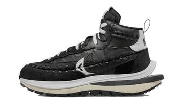Nike x sacai Vaporwaffle Jean Paul Gaultier Black White, Kleding | Heren, Nieuw