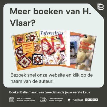 Kaleidoscoopvouwen / Patronenboeken 9789058772404 H. Vlaar, Boeken, Verzenden, Gelezen, H. Vlaar