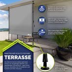 Klemluifel - Balkon luifel - Verticale luifel - 120 x 310 cm, Verzenden, Zo goed als nieuw