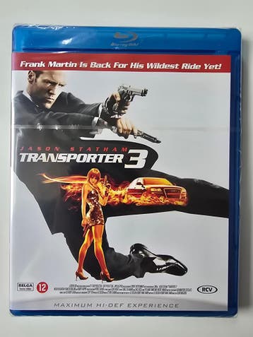 TRANSPORTER 3 (IN SEAL) (BLURAY), Cd's en Dvd's, Verzenden, Gebruikt