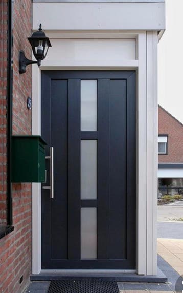 Maatwerk kunststof voordeuren met kozijn, gratis geleverd!, Ophalen of Verzenden, Nieuw, Glas, Buitendeur