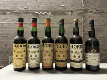 1998 Florio Vecchioflorio, Secco & Dolce - Sicilië Marsala, Verzamelen, Wijnen, Nieuw