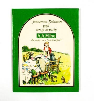 Janneman robinson geeft een grote party - Milne, Verzenden, Gelezen