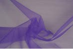 15 meter organza stof - Paars, 120 cm of meer, Paars, Ophalen of Verzenden, Polyester