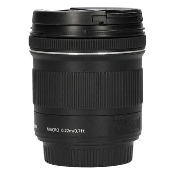 Canon EF-S 10-18mm f/4.5-5.6 IS STM met garantie, Ophalen of Verzenden, Gebruikt