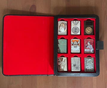 Zippo, No Reserve Price - Official Zippo Lighter Portfolio, Nieuw