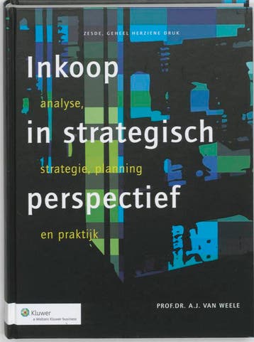 Inkoop in strategisch perspectief 9789013056075, Verzenden, Gelezen, A.J. van Weele