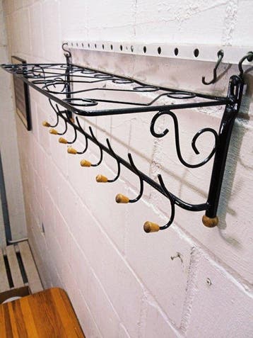 Kapstok - Vintage Hanger - Staal, Hout
