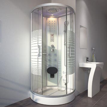 Stoomcabine Vega 90X90X220 (Stoomcabines, Badkamer), Ophalen of Verzenden, Nieuw