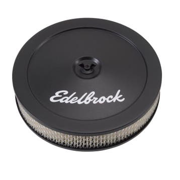 Edelbrock Air Cleaner Pro-Flo Series Round Steel Top Paper, Ophalen of Verzenden, Nieuw