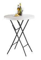 Inklapbare Statafel Wit | 80 x 110 cm, Verzenden, Nieuw in verpakking