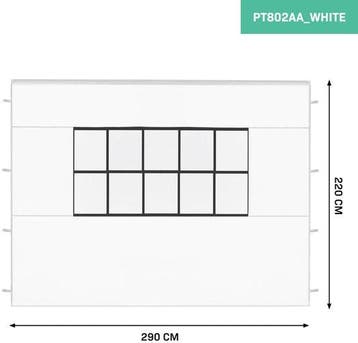 2dekans | VONROC Zijwanden Set - Voor Premium Partytent, Ophalen of Verzenden, Zo goed als nieuw