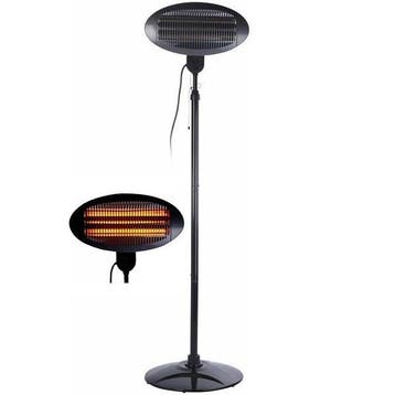 Terrasverwarmer | Gardalux | Staand (2000W, 1.2 tot 2.1 m), Verzenden, Nieuw