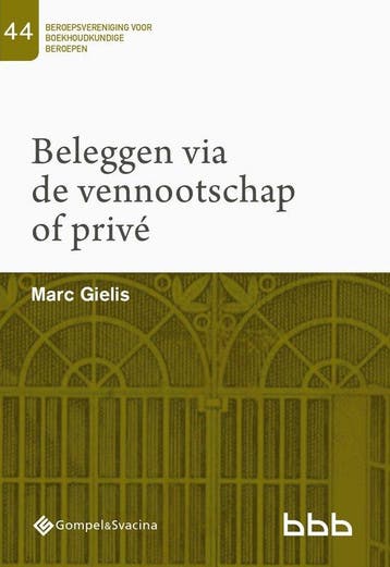 9789463712521 Beroepsvereniging voor Boekhoudkundige Bero..., Verzenden, Nieuw, Marc Gielis