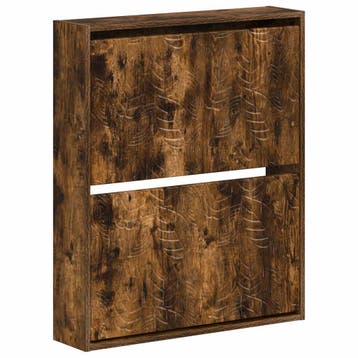 vidaXL Wandgemonteerde Schoenkast DELFT 71 x 17 x 86 cm, Verzenden, Nieuw
