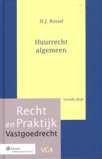 Recht en praktijk VG4 - Huurrecht algemeen, Ophalen of Verzenden, Nieuw