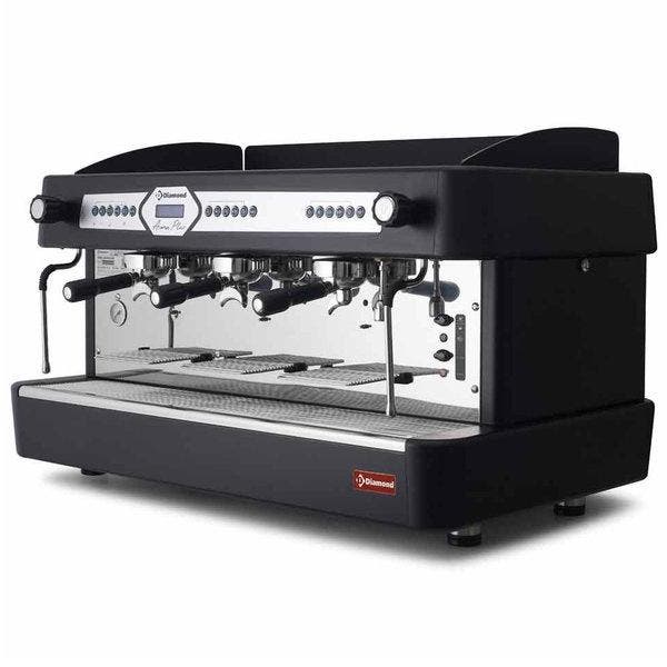 Koffiemachine | Zwart | 3 Groepen, Zakelijke goederen, Horeca | Keukenapparatuur, Verzenden