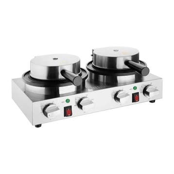 Wafelmaker | Dubbel | Tot 60x 180mm diameter wafels/uur |..., Verzenden, Nieuw in verpakking