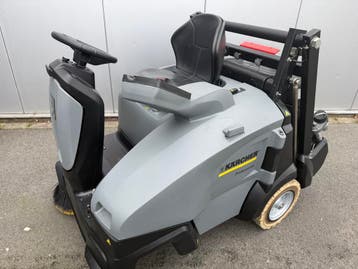 KARCHER Veeg-/zuigmachine KM 105/110 R Bp, Doe-het-zelf en Verbouw, Ophalen of Verzenden, Gebruikt