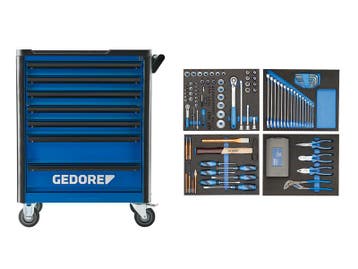 Gereedschapwagen incl. gereedschapset 147-dlg., Ophalen of Verzenden