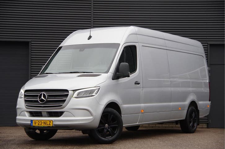 Zakelijke Lease |  Mercedes-Benz Sprinter 319 3.0 CDI V6 L3H, Auto's, Bestelauto's, Lease, Grijs, Automaat, Overige kleuren, Mercedes-Benz