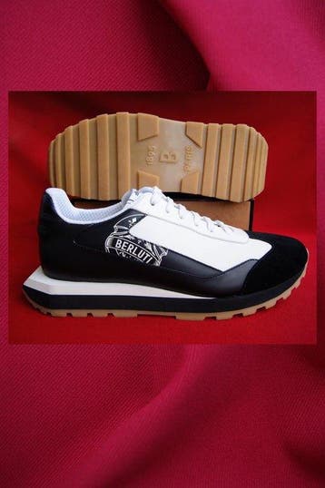 Berluti - BERLUTI Signature Graphic Vitello Sneaker -, Nieuw