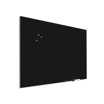 Premium glassboard met blinde bevestiging - 60x90 cm - Zwart, Ophalen of Verzenden, Nieuw in verpakking