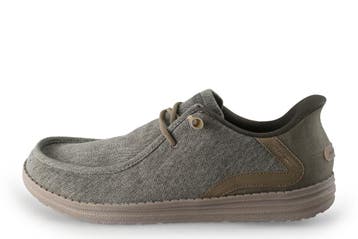 Skechers Veterschoenen in maat 44 Grijs, Overige kleuren, Verzenden, Zo goed als nieuw, Skechers