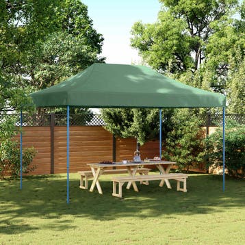 vidaXL Partytent 292 x 440 x 315 cm Groen Oxford Stof, Tuin en Terras, Partytenten, Verzenden, Nieuw, Partytent