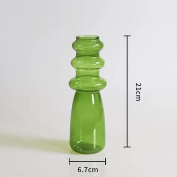 Scandinavische Glazen Vaas – Decoratieve Bloemenvaas Home, Verzenden, Nieuw