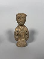 Oud-Chinees, Han-dynastie Terracotta Danseres Mingqi - 17 cm