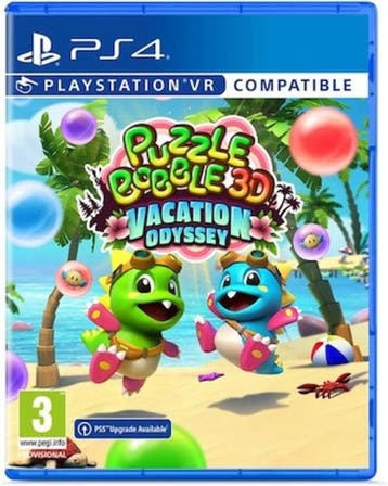 Puzzle Bobble 3D Vacation Odyssey (Buitenlands Doosje) (N..., Spelcomputers en Games, Ophalen of Verzenden, Zo goed als nieuw