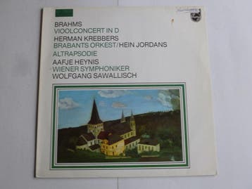 Brahms - Vioolconcert, Altrapsodie / Herman Krebbers, Aafje, Ophalen of Verzenden, Zo goed als nieuw