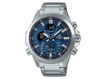 Casio Edifice ECB-30D-2AEF - Herenhorloge 46 mm -, Verzenden, Zo goed als nieuw, Casio
