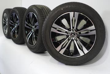 Mercedes S Klasse W223 18 inch velgen Bridgestone Zomerbande, Auto-onderdelen, Banden en Velgen, 18 inch, Gebruikt, Velg(en), Ophalen of Verzenden