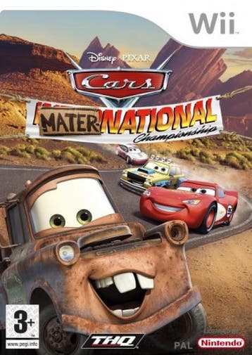 Cars De Internationale Race van Takel (Nintendo Wii), Verzenden, Gebruikt