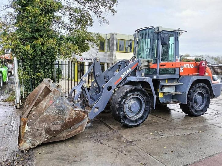 Veiling: Wiellader Atlas L160 Diesel 74.5kW 2016, Zakelijke goederen, Machines en Bouw | Kranen en Graafmachines, Wiellader of Shovel