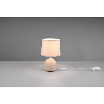 LED Tafellamp - Tafelverlichting - Trion Zikkom - E14, Huis en Inrichting, Ophalen of Verzenden, Nieuw, Keramiek, Overige fittingen