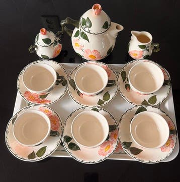 Villeroy & Boch - Koffieservies (10) - wild-Rose - Porselein