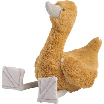Happy Horse eend Twine knuffel - okergeel - pluche - 32 cm, Verzenden, Nieuw