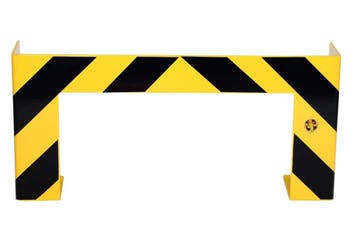Aanrijdbeveiliging voor lange pallet  -  Geel & Zwart  -, Verzenden