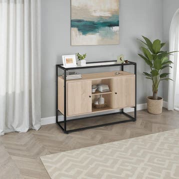 Wandkast Oldham 100x38x80,5cm, Huis en Inrichting, Verzenden, Nieuw