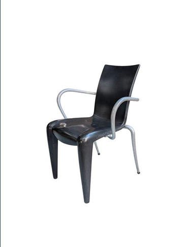 Vitra - Philippe Starck - Stoel - Louis 20 BLACK+ armleuning